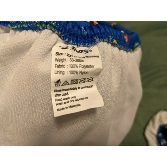 Racecar Print Swim Diapers - Picture 2 of 3